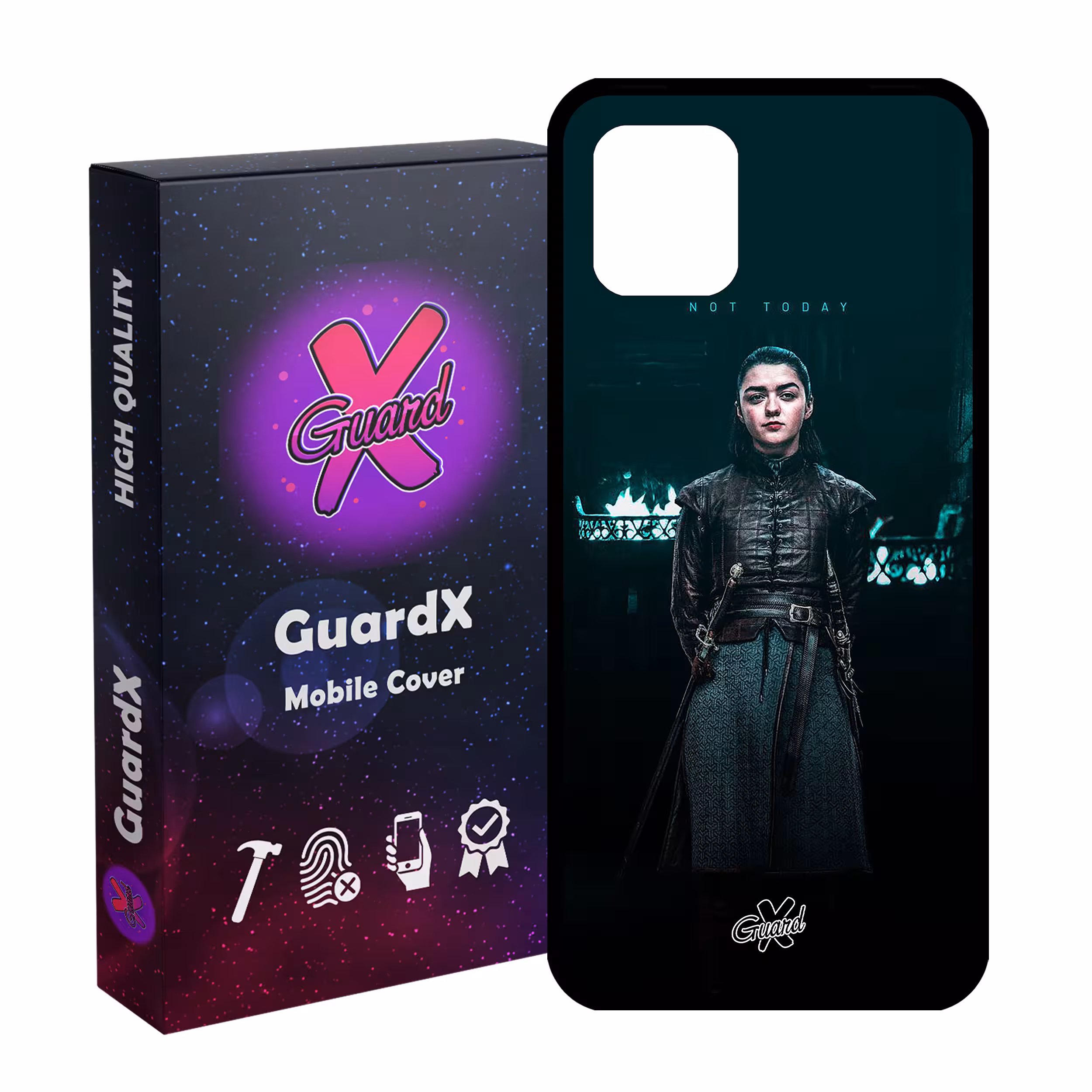 کاور گارد ایکس طرح آریا مدل Glass10421 مناسب برای گوشی موبایل سامسونگ Galaxy Note 10 Lite / A81