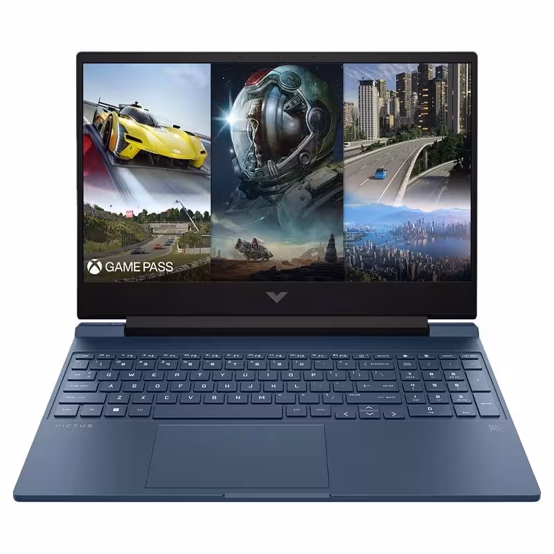 لپ تاپ گیمینگ 15.6 اینچی اچ پی مدل Victus 15 FA1059 با پردازنده Core i7 13620H، رم 32GB، حافظه 512GB SSD و گرافیک 6GB RTX 3050