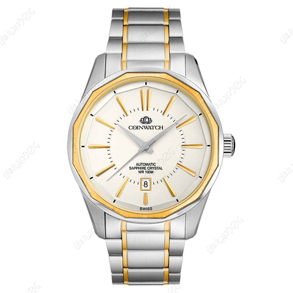 ساعت مچی مردانه کوین واچ (Coinwatch)| مدل C122TWH