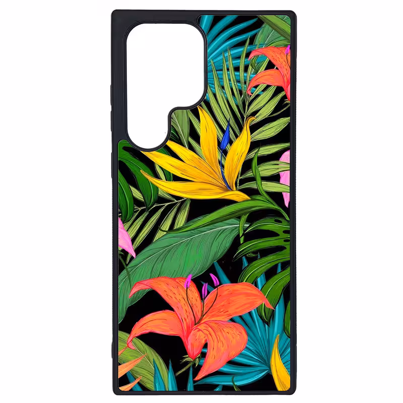 کاور طرح گل کد G-056 مناسب برای گوشی موبایل سامسونگ Galaxy S23 Ultra | دیجی قاب دونی