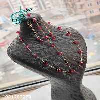 خرید سرویس استیل مکعب (قرمز) رنگ ثابت ضد حساسیت کیفیت عالی کد 2215141 - ردگل