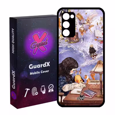 کاور گارد ایکس طرح دختر مدل Glass10293 مناسب برای گوشی موبایل سامسونگ Galaxy S20 FE