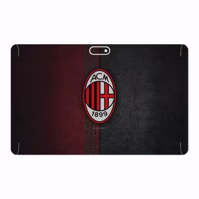 برچسب پوششی ماهوت مدل AC-Milan مناسب برای تبلت جی ال ایکس W11 Plus
