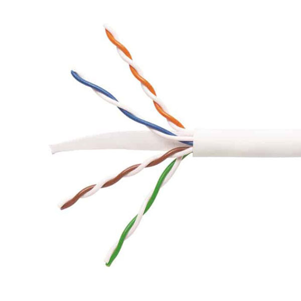 کابل شبکه Cat6 هایک ویژن مدل DS-1LN6-UE-W سایز 24AWG متراژ دلخواه
