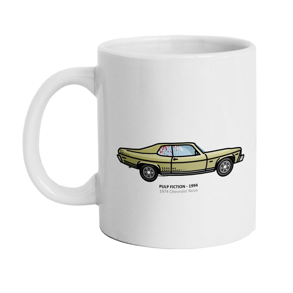 ماگ دارلی طرح Pulp Fiction مدل M1226