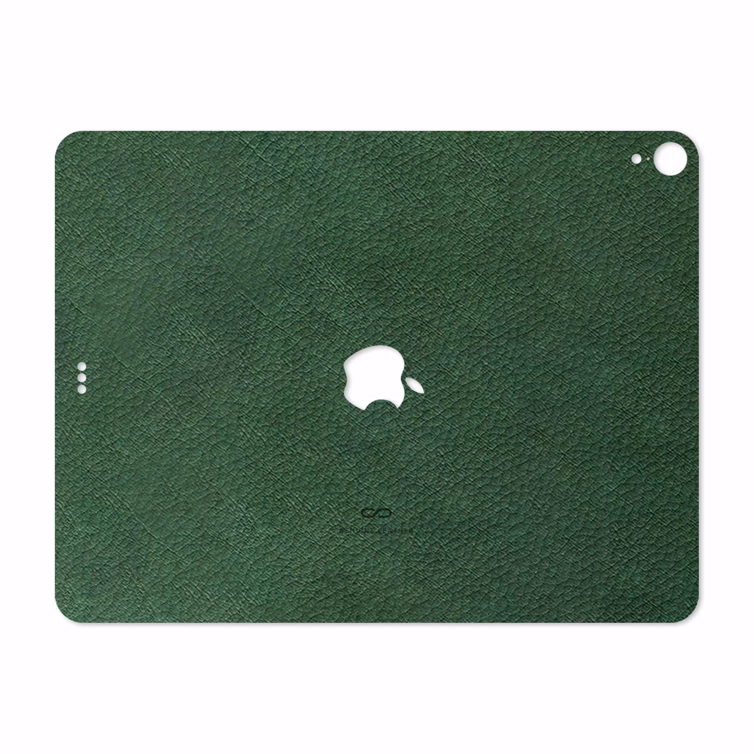 برچسب پوششی ماهوت مدل Green-Leather مناسب برای تبلت اپل iPad Pro 12.9 (GEN 3) 2018 A1876