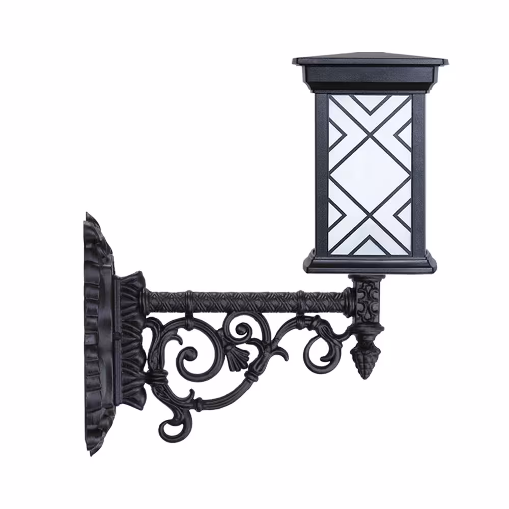 چراغ دیواری حیاطی و پارکی بیتانور مدل درتا طرح‌ دار کد 480522T