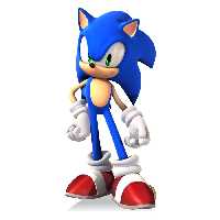  استند رومیزی تولد طرح سونیک کد 01