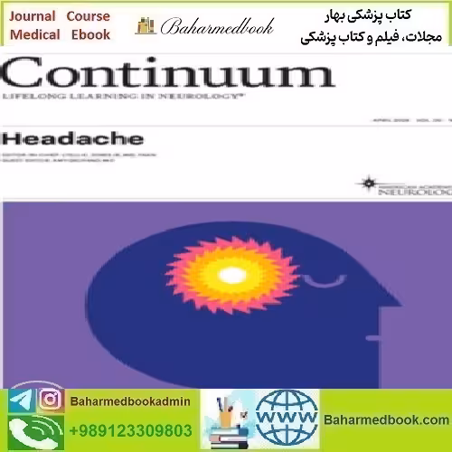 CONTINUUM Lifelong Learning In Neurology Headache April 20