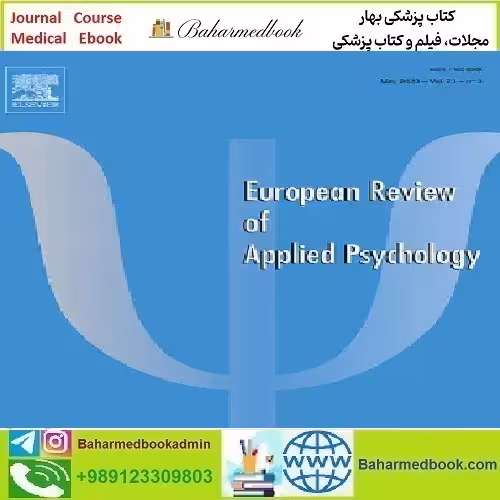 European Review of Applied Psychology Volume 70 Issue 1 to