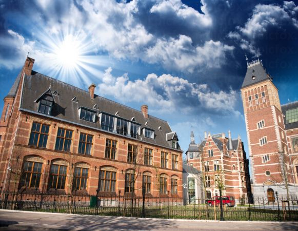 خرید و دانلود عکس شکوه معماری آمستردام | پیک فاکس | Pic Fox