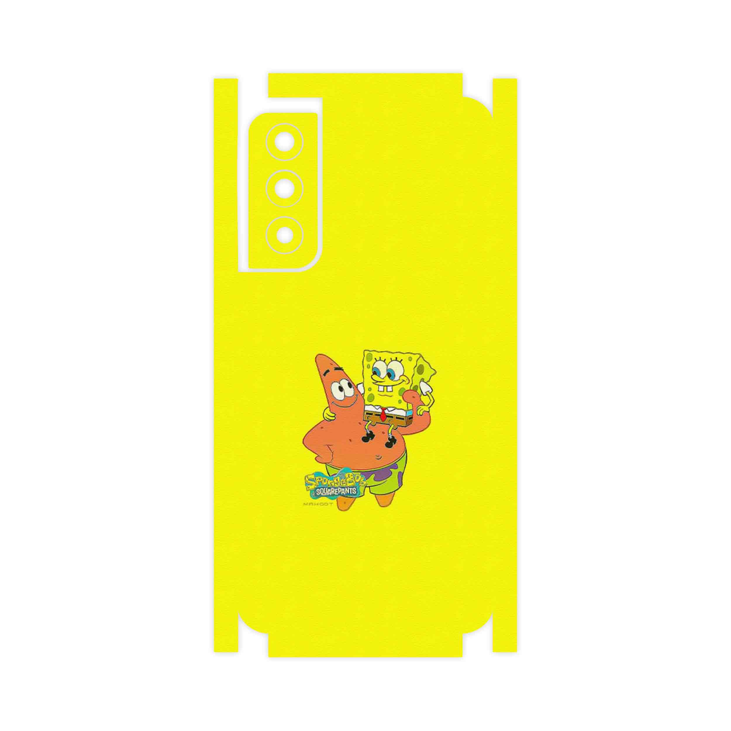 برچسب پوششی ماهوت مدل SpongeBob SquarePants-FullSkin مناسب برای گوشی موبایل سامسونگ Galaxy S21 FE 5G