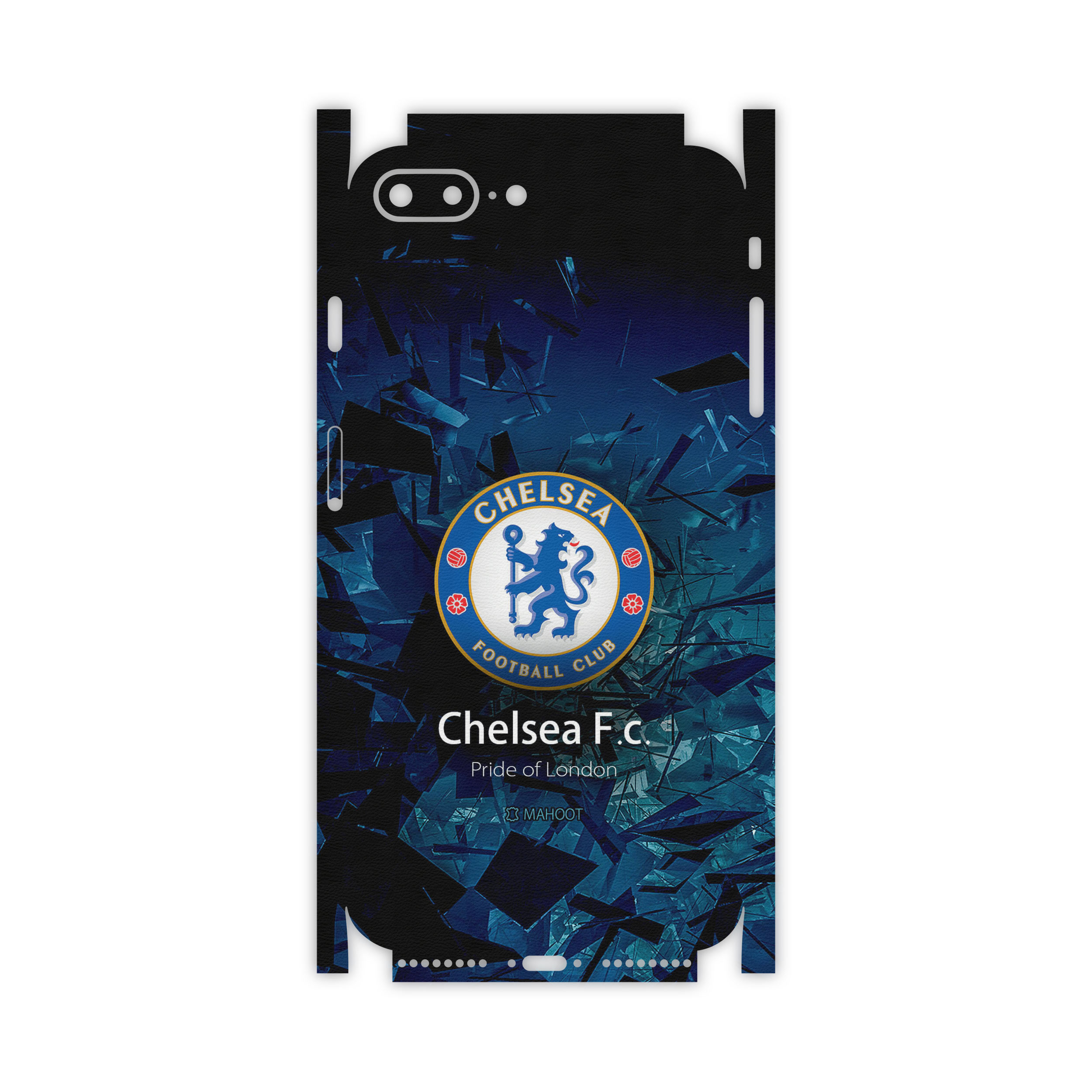 برچسب پوششی ماهوت مدل Chelsea-FC-FullSkin مناسب برای گوشی موبایل اپل iPhone 7 Plus