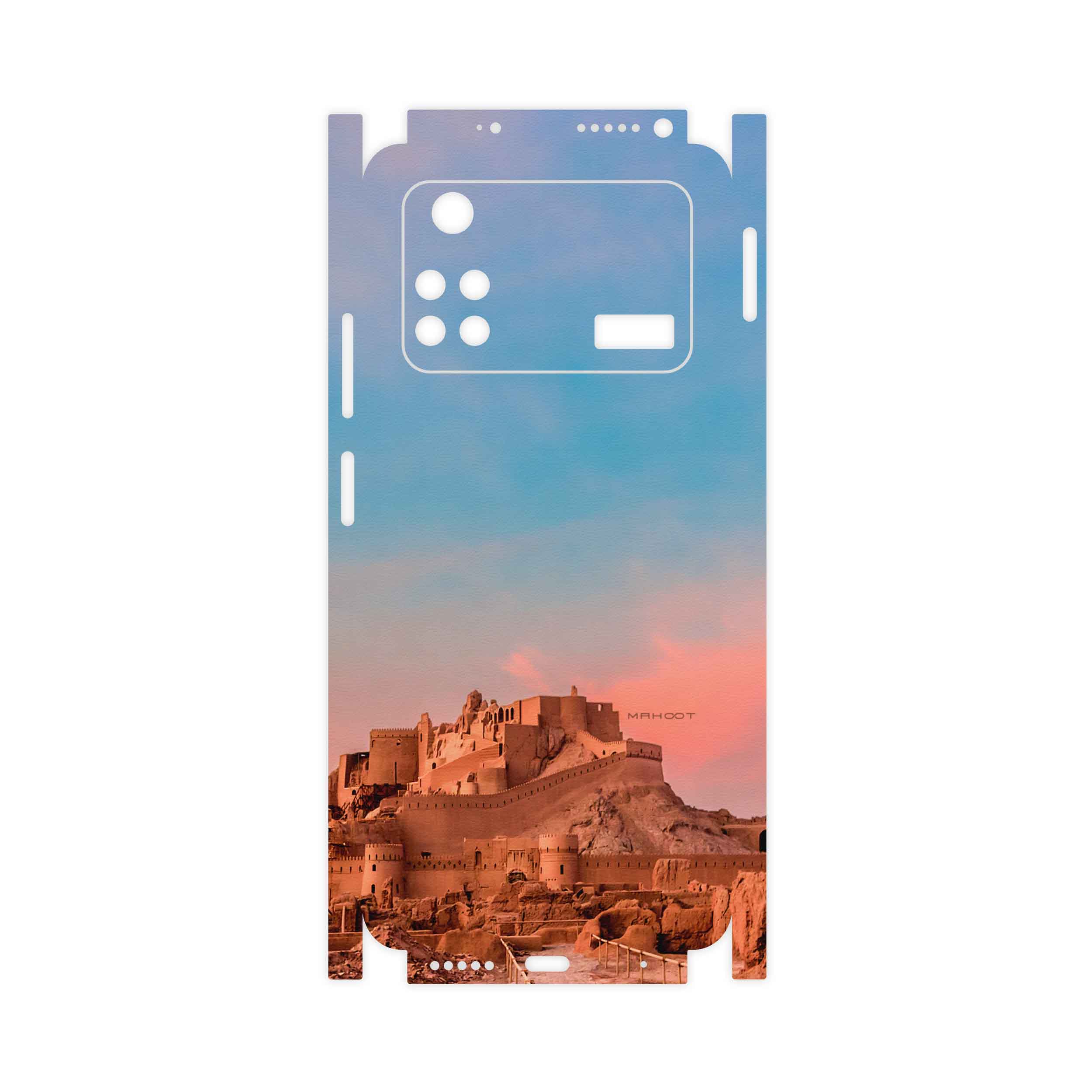 برچسب پوششی ماهوت مدل ARG-e-BAM-FullSkin مناسب برای گوشی موبایل شیائومی Poco M4 Pro 4G