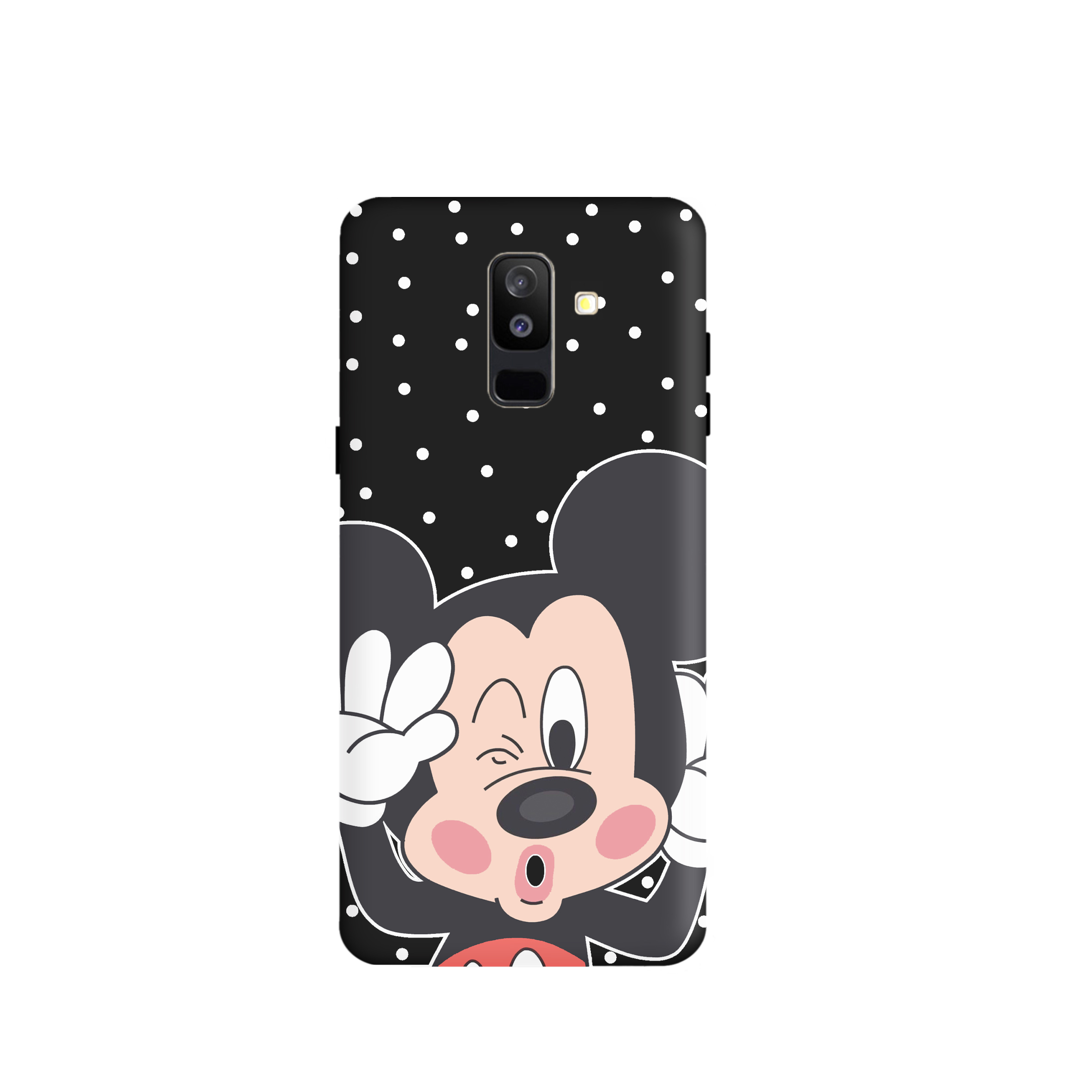 کاور طرح میکی موس کد y1308 مناسب برای گوشی موبایل سامسونگ  Galaxy J8 / A6 Plus