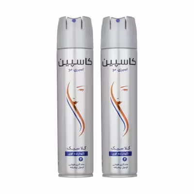 اسپری مو کاسپین مدل کلاسیک حجم 250 میلی لیتر بسته 2 عددی