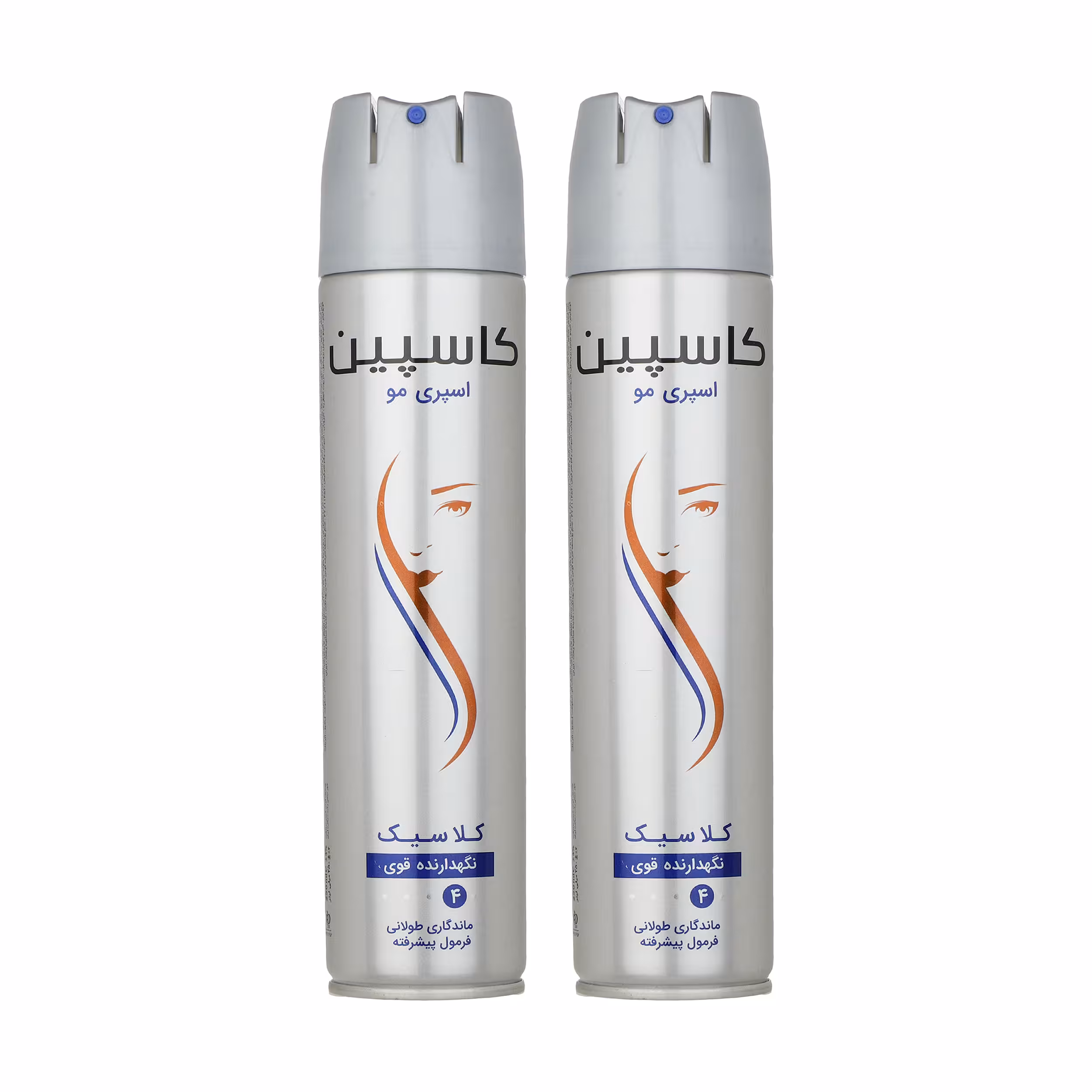 اسپری مو کاسپین مدل کلاسیک حجم 250 میلی لیتر بسته 2 عددی
