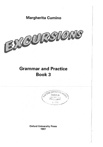 خرید و دانلود نسخه کامل کتاب Excursions: Grammar and Practice Book Level 3