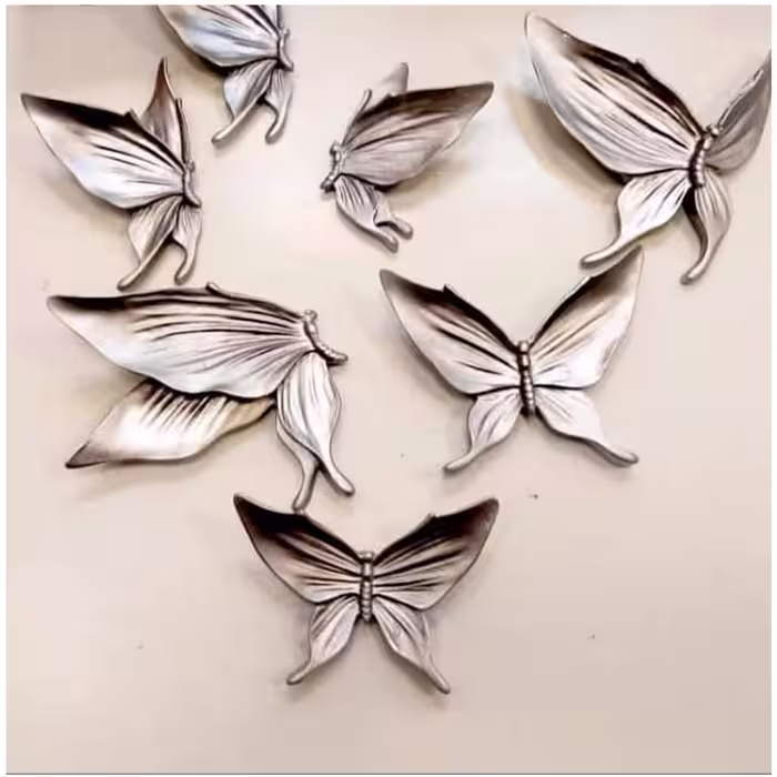 دیوارکوب طرح پروانه کد HE-84 مجموعه 7 عددی