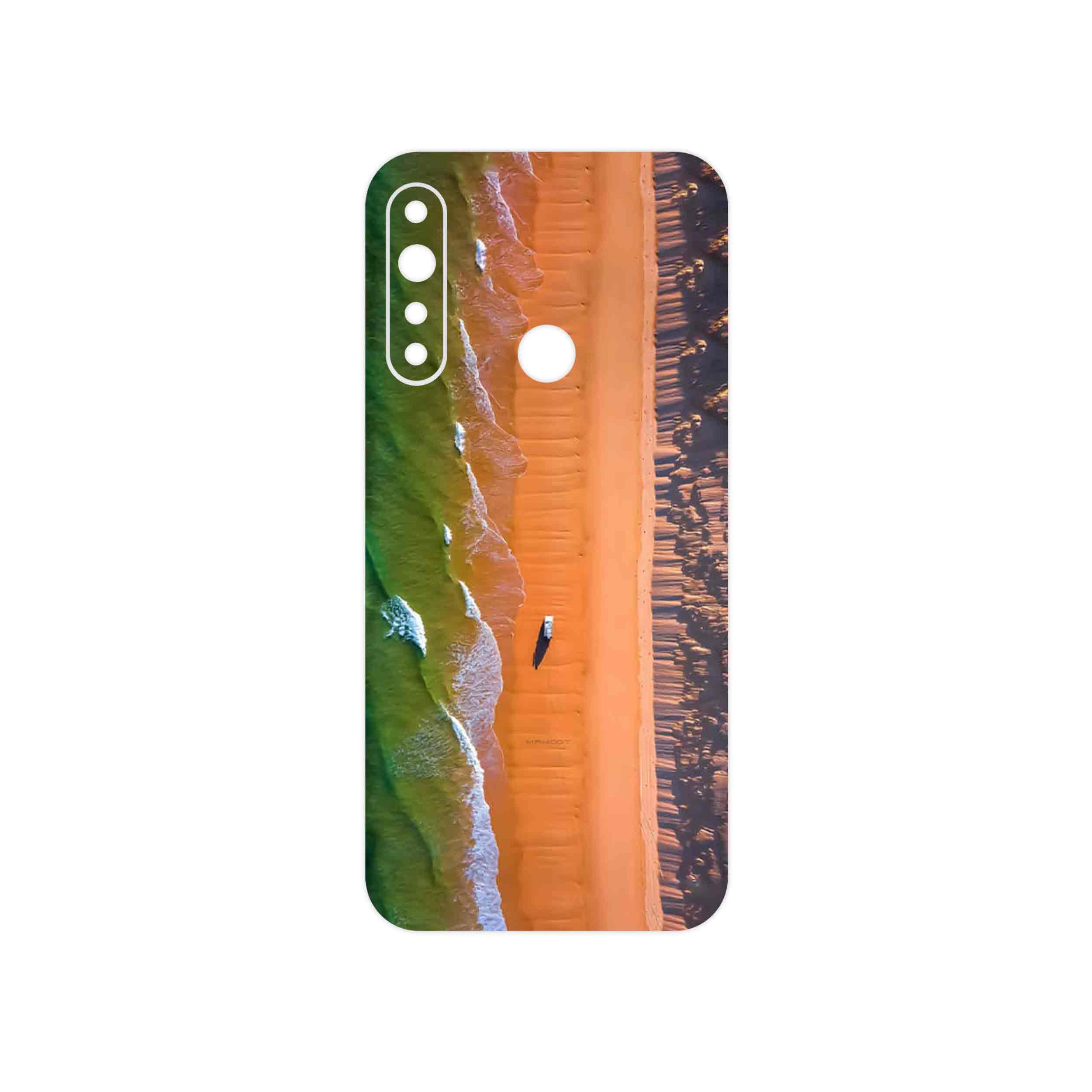 برچسب پوششی ماهوت مدل Beach and Green Sea مناسب برای گوشی موبایل جی پلاس P10