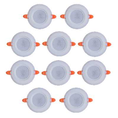 لامپ هالوژن 8 وات صبا لایت مدل دورشیشه بسته 10 عددی