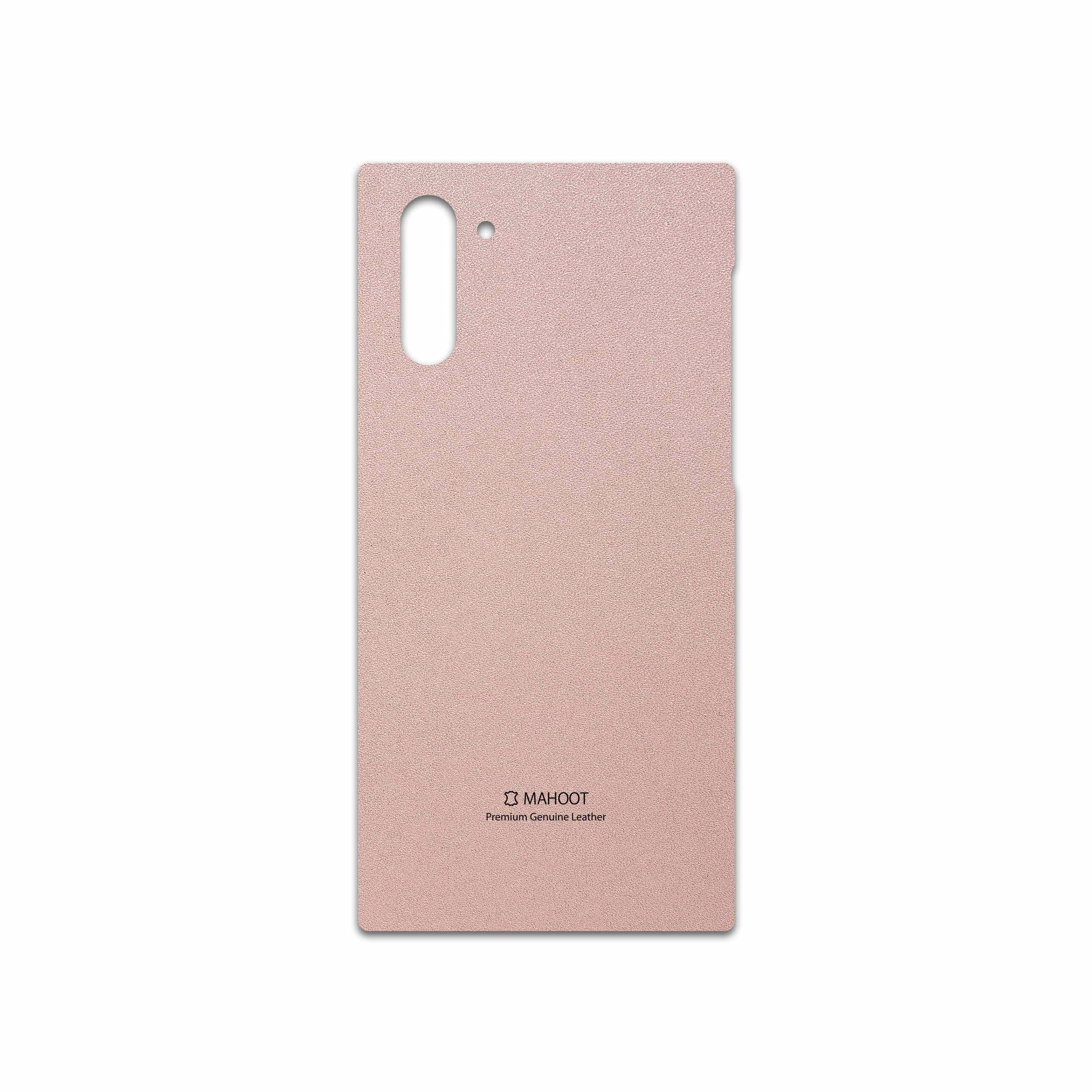 برچسب پوششی ماهوت مدل Rose Gold Leather مناسب برای گوشی موبایل سامسونگ Galaxy Note 10