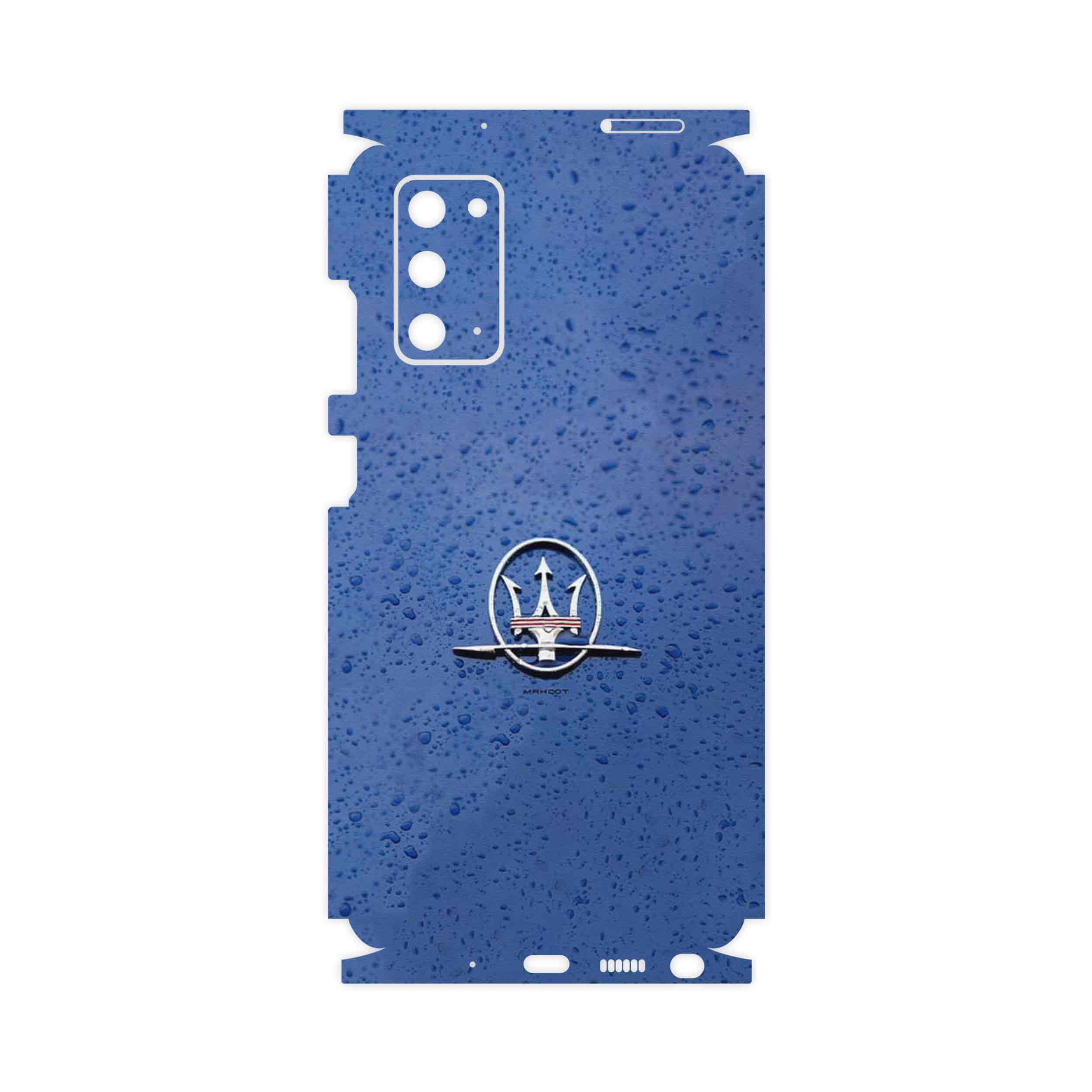 برچسب پوششی ماهوت مدل Maserati-FullSkin مناسب برای گوشی موبایل سامسونگ Galaxy Note 20