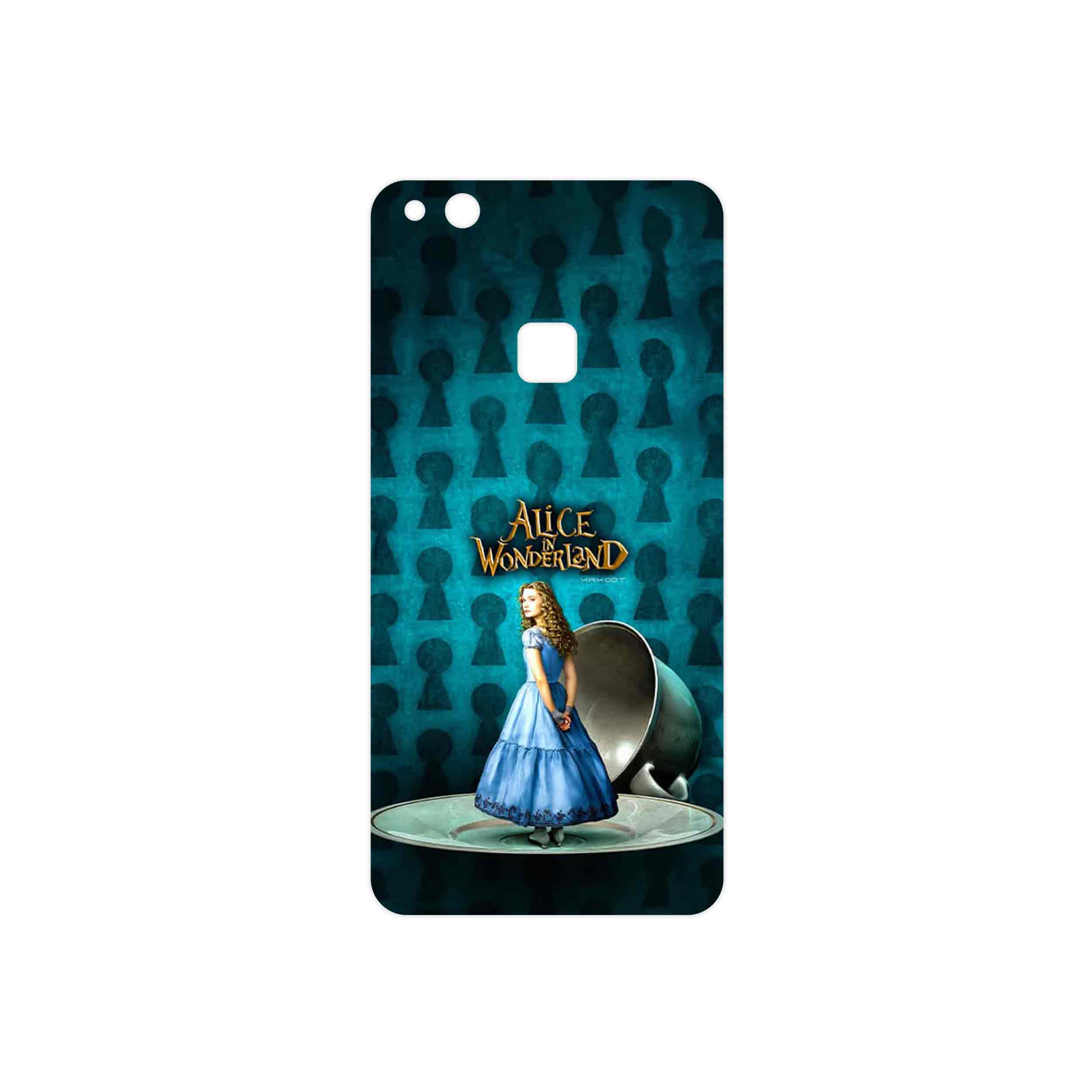 برچسب پوششی ماهوت مدل Alice in Wonderland مناسب برای گوشی موبایل هوآوی P10 Lite