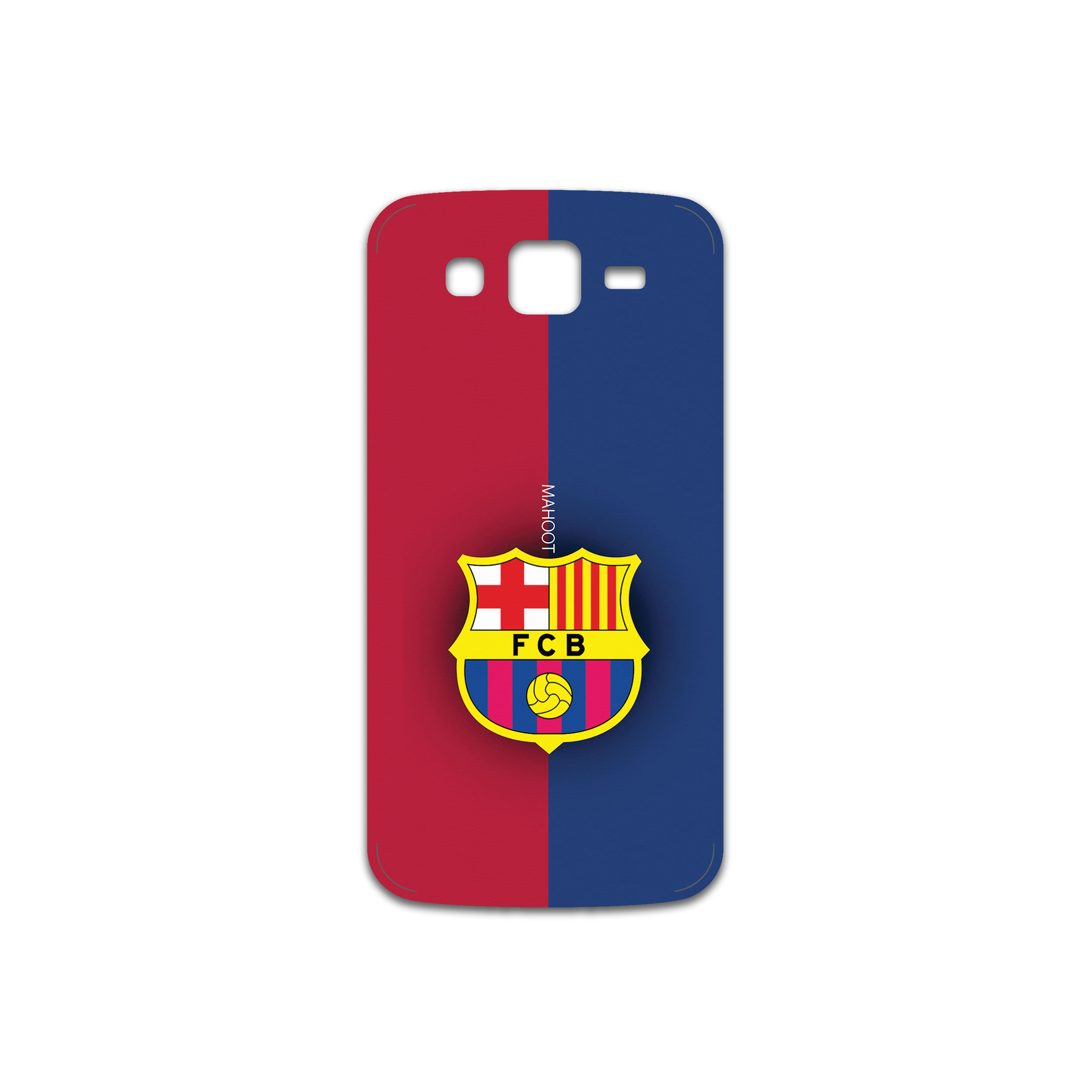 برچسب پوششی ماهوت مدل BARCELONA-FC-1 مناسب برای گوشی موبایل سامسونگ Galaxy Grand 2