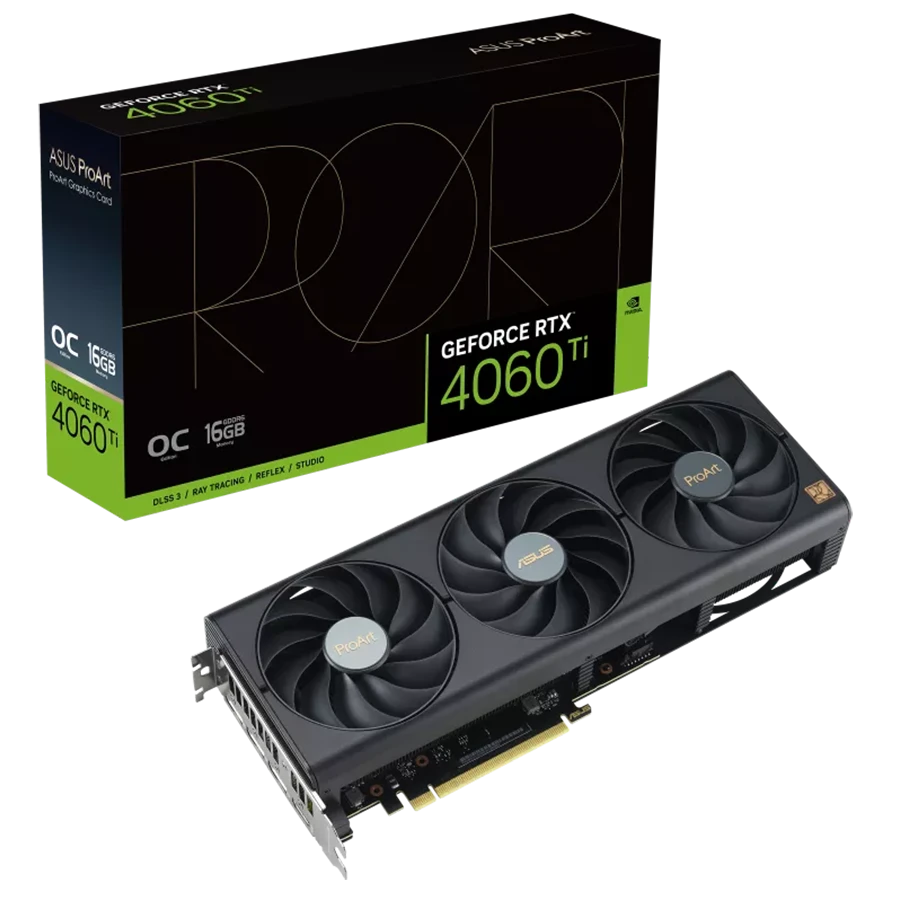 کارت گرافیک ایسوس ProArt RTX 4060 Ti OC 16GB | فروشگاه گیمینگ تکاف