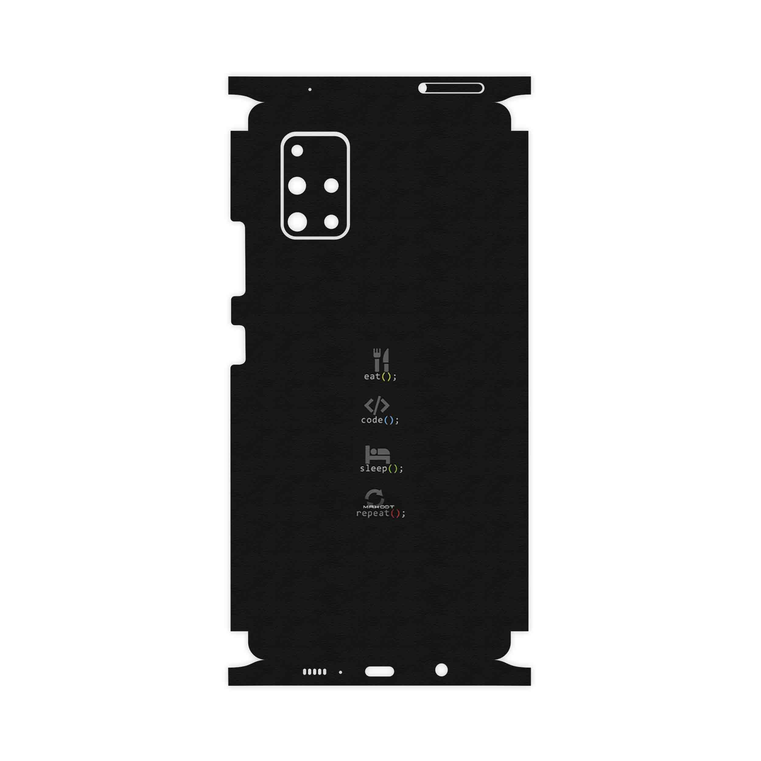 برچسب پوششی ماهوت مدل Programming 2-FullSkin مناسب برای گوشی موبایل سامسونگ Galaxy A71 5G