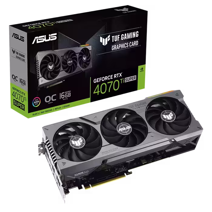 کارت گرافیک ایسوس TUF GAMING RTX 4070 Ti SUPER 16GB OC |فروشگاه تکاف