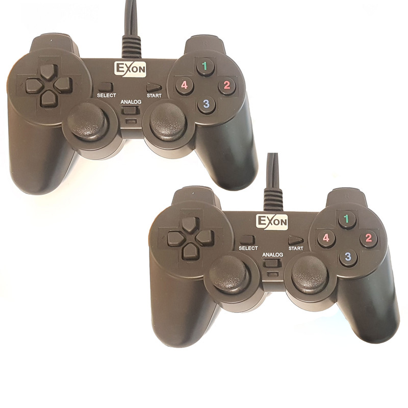 دسته بازی اکسون مدل UC-JS704S2 بسته دو عددی | چاوه