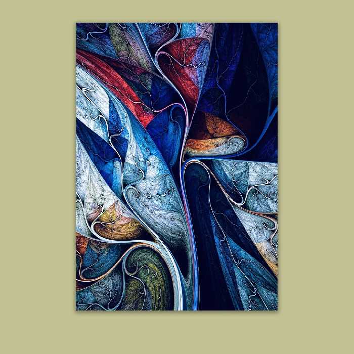 تابلو بوم مدل ببر وحشی کد VND-23 مجموعه سه عددی