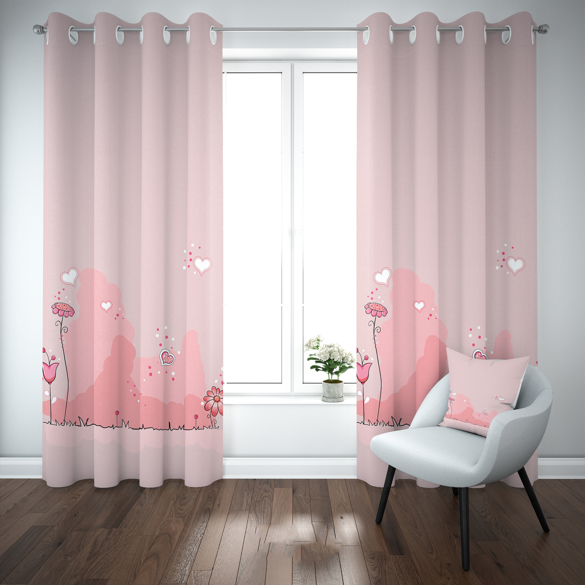 پرده مدل b1431 سایز 140×280 سانتی متر