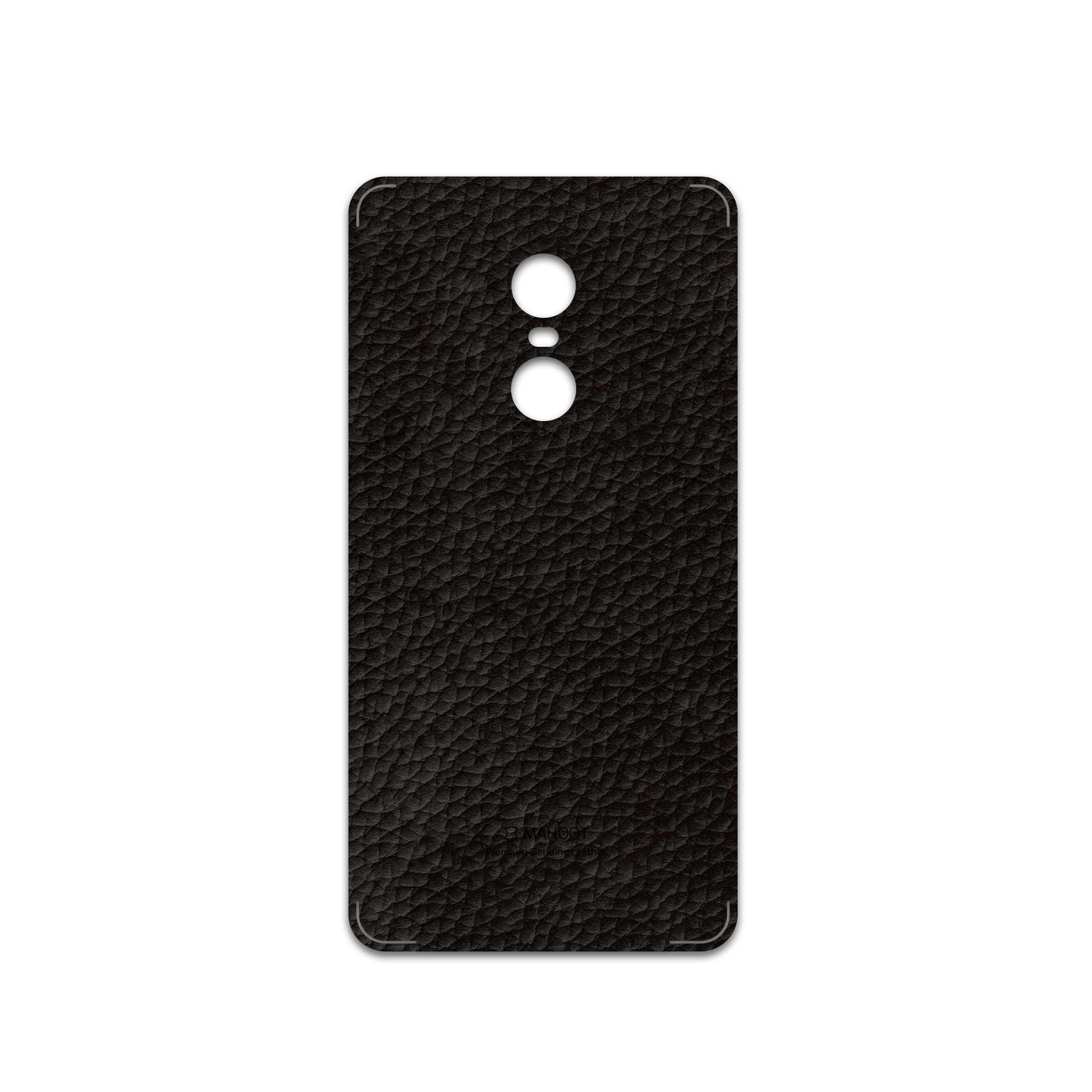 برچسب پوششی ماهوت مدل Dark-Brown-Leather مناسب برای گوشی موبایل شیائومی Redmi Note 4