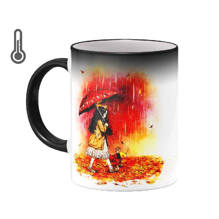 ماگ حرارتی بیگ ماگ مدل دخترانه کد 2618