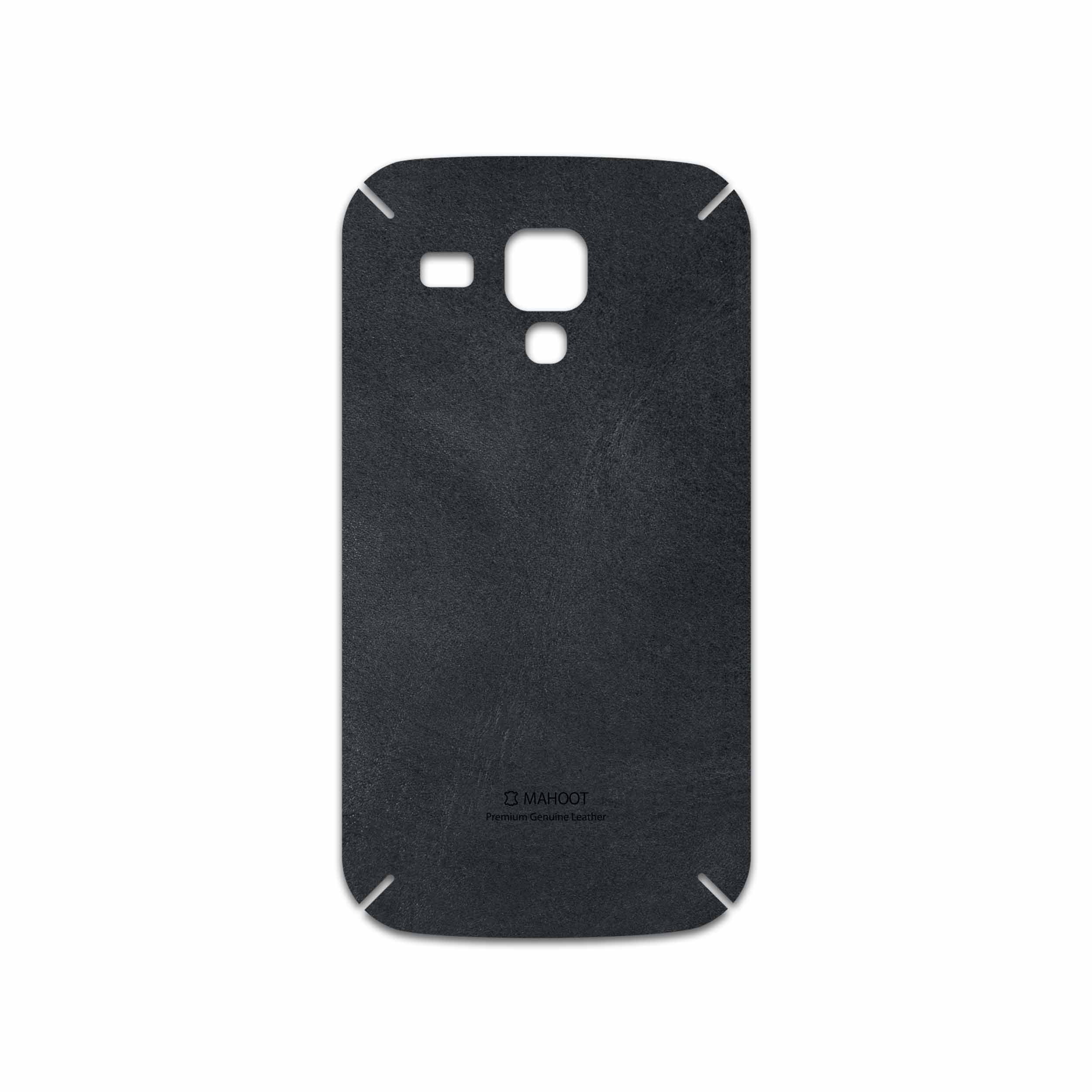 برچسب پوششی ماهوت مدل Graphite Buffalo Leather مناسب برای گوشی موبایل سامسونگ Galaxy S Duos GT S7562