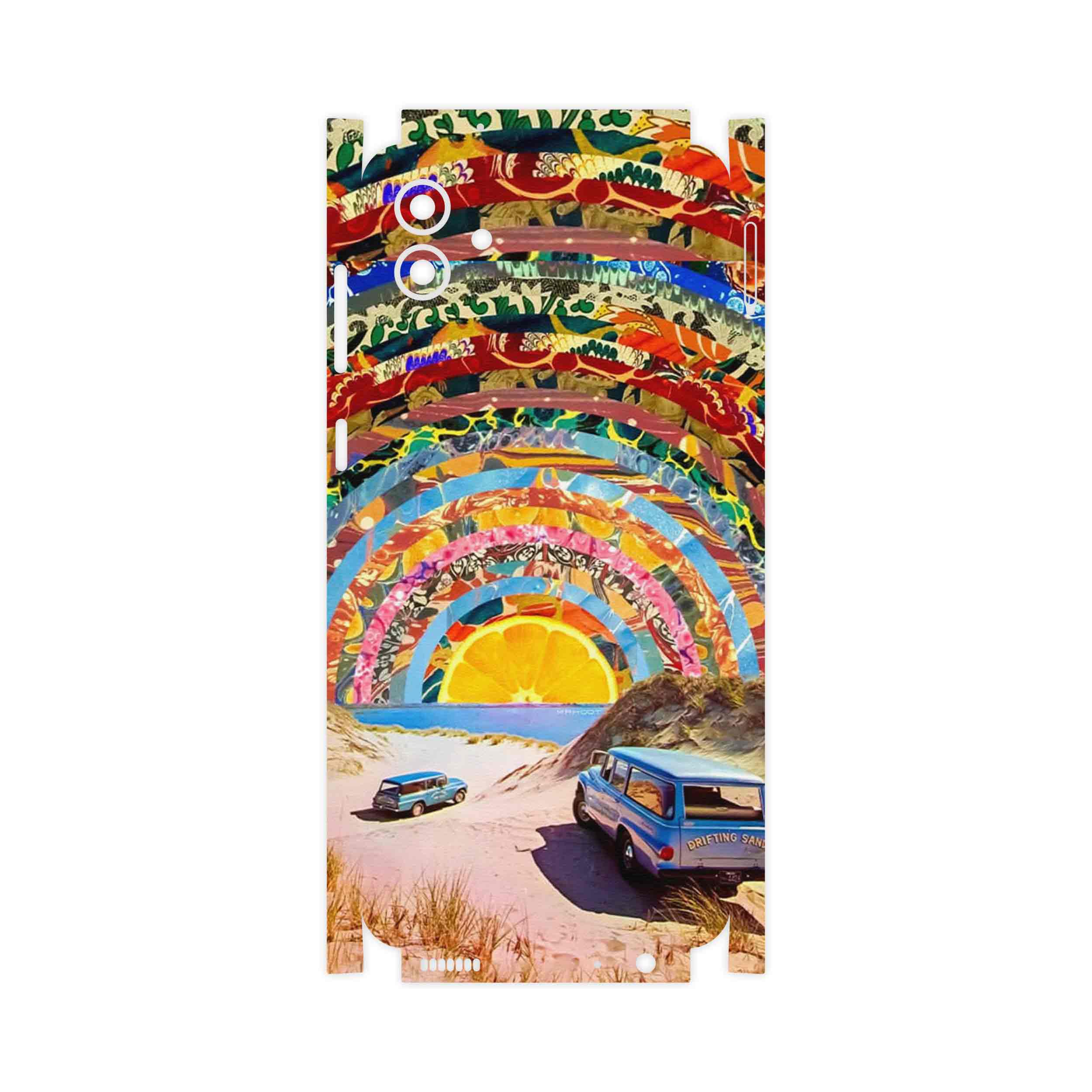 برچسب پوششی ماهوت مدل Collage of Orange Sky-FullSkin مناسب برای گوشی موبایل سامسونگ Galaxy A04