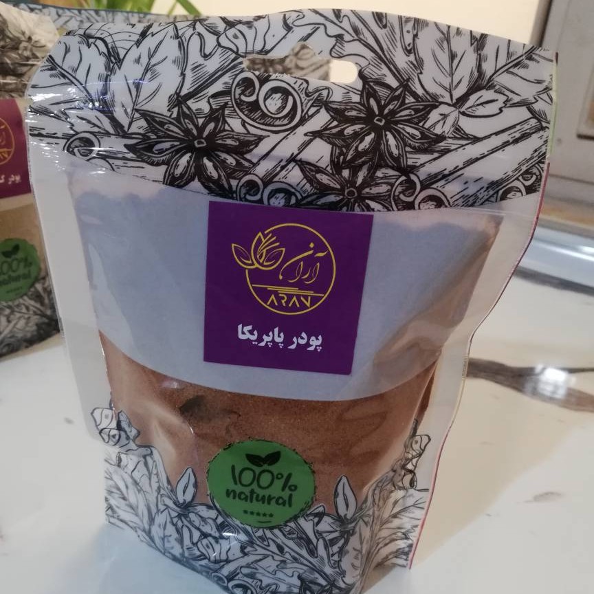 پودر پاپریکا صد در صد خالص 200 گرمی