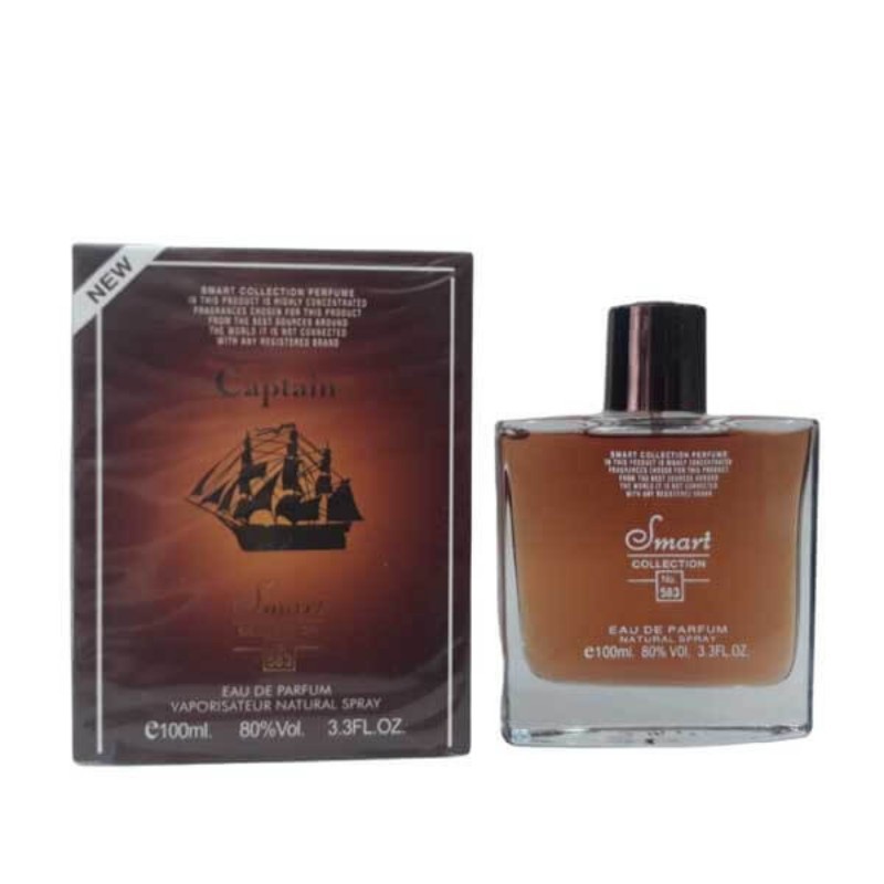 عطر ادکلن اسمارت کالکشن کاپیتان بلک کد 583 اسمارت کالکشن