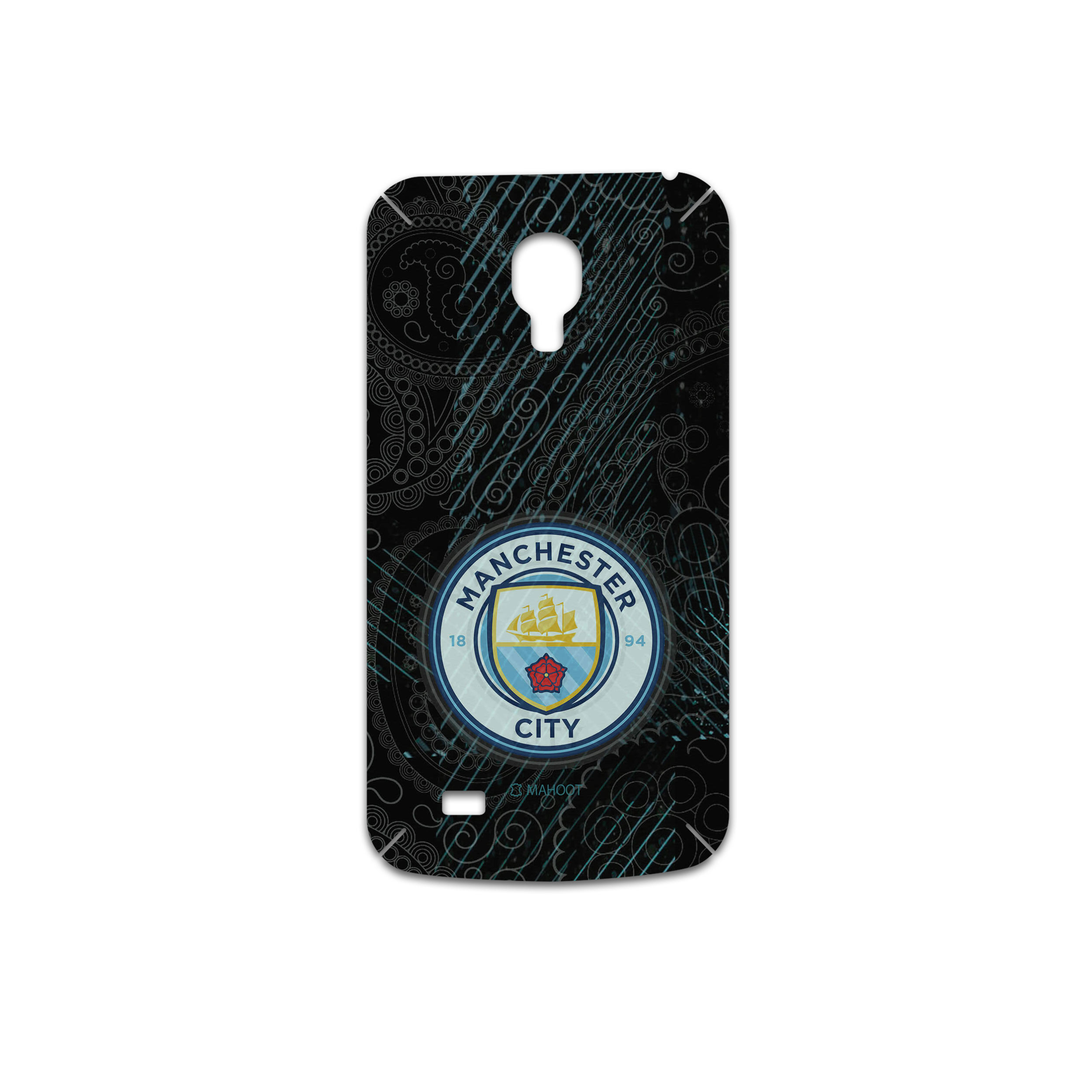 برچسب پوششی ماهوت مدل Manchester-City مناسب برای گوشی موبایل سامسونگ Galaxy S4 mini