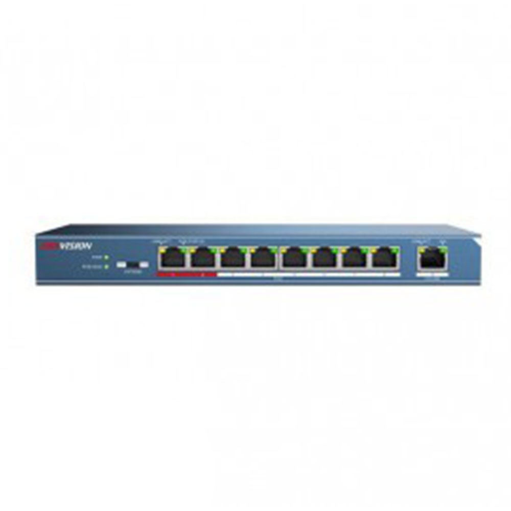 سوییچ 8 پورت Hikvision مدل DS-3E0109P-E-M - فروشگاه اینترنتی طیف سنتر