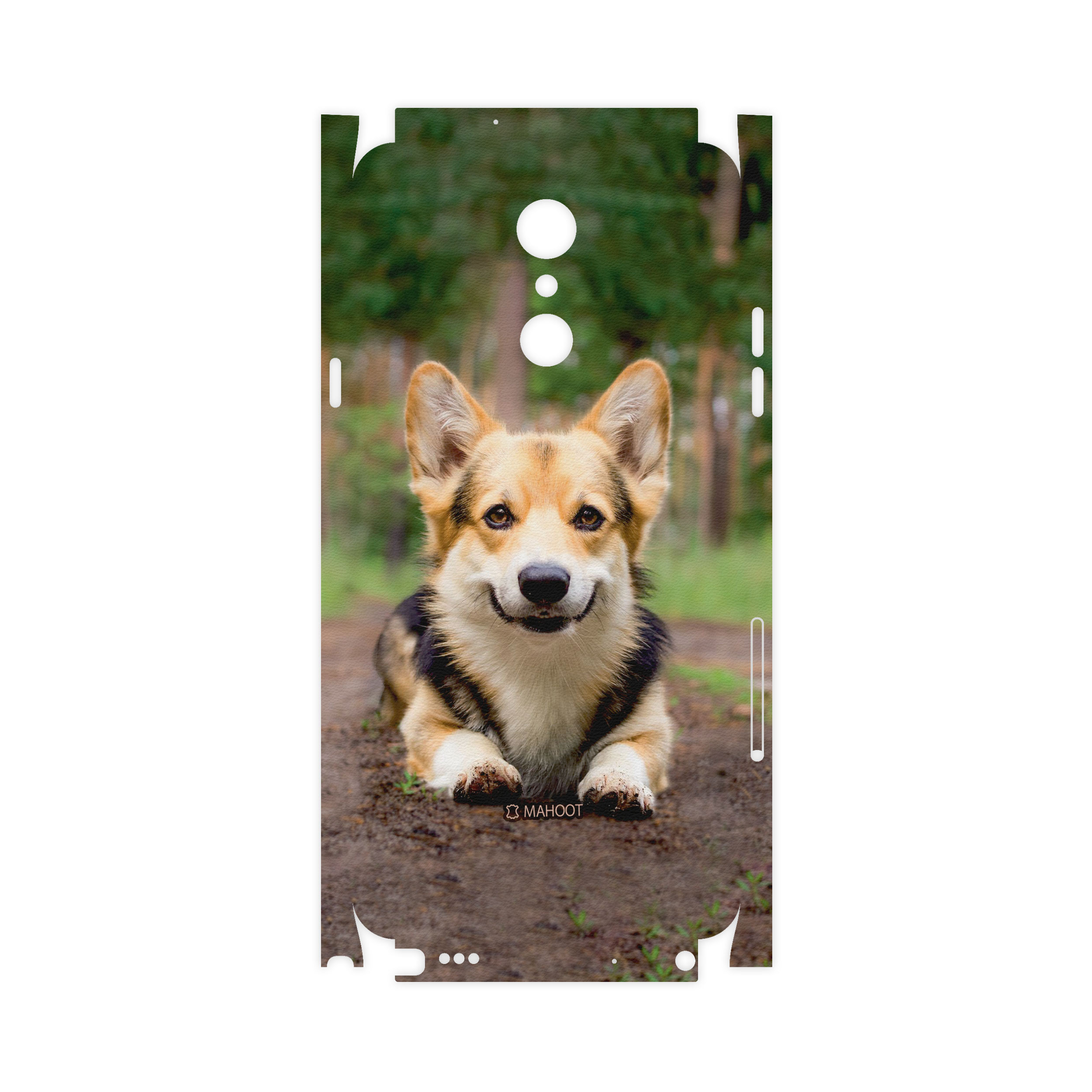 برچسب پوششی ماهوت مدل Dog-2-FullSkin مناسب برای گوشی موبایل ال جی Q Stylus