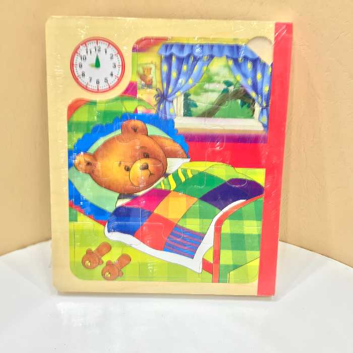 پازل چوبی دفترچه ای 6 مدل در یک دفترچه