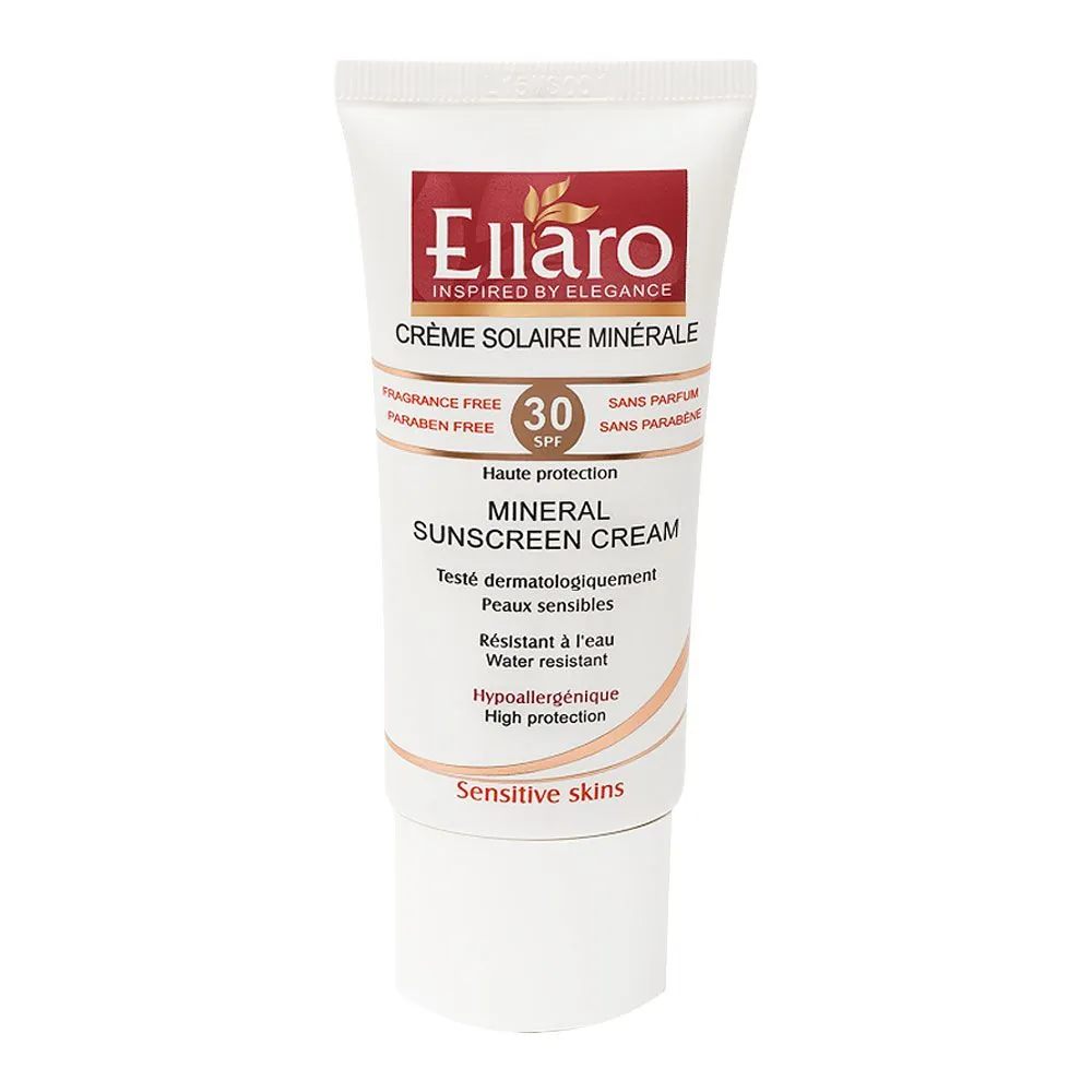 کرم ضد آفتاب spf30 مینرال رنگی الارو