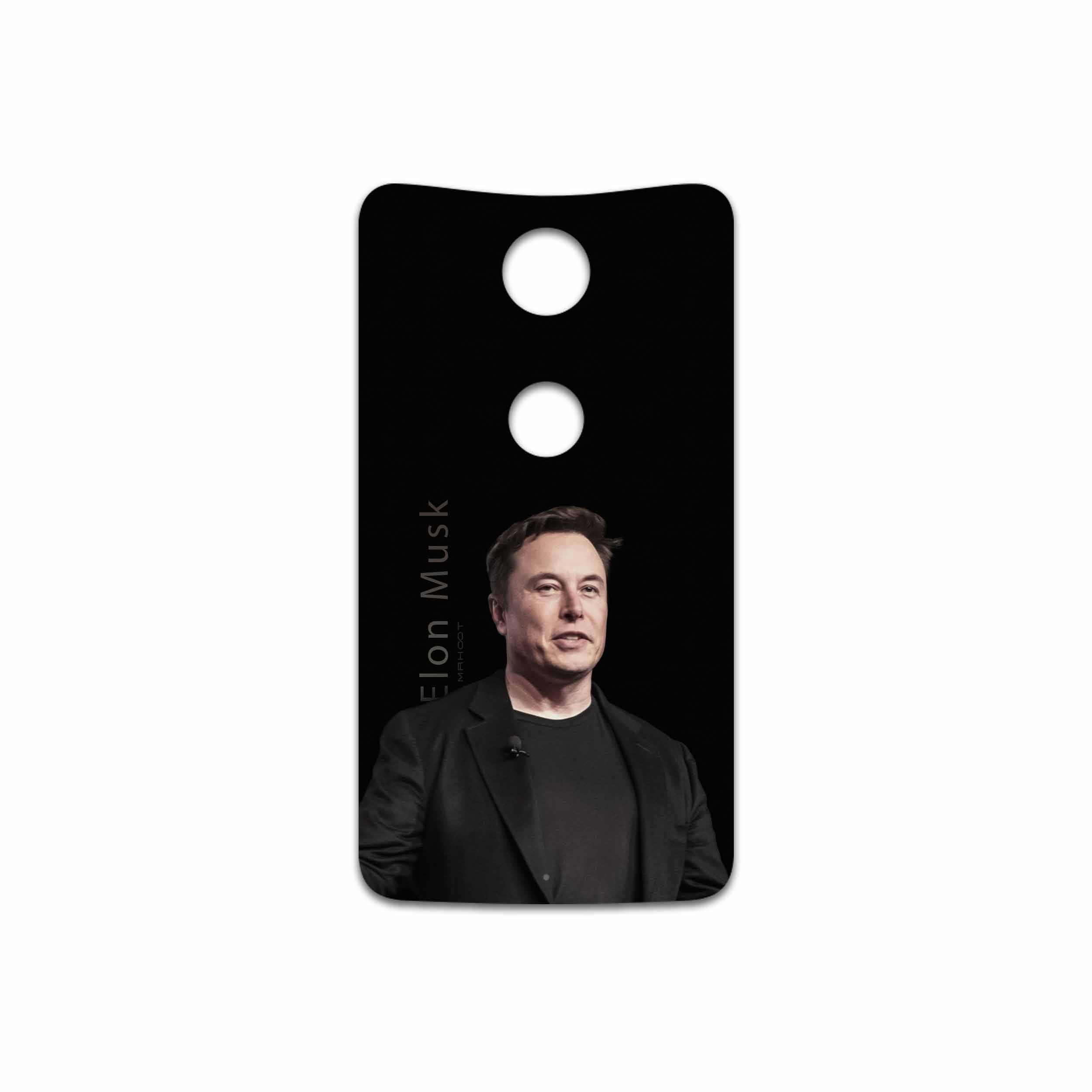 برچسب پوششی ماهوت مدل Elon Musk مناسب برای گوشی موبایل گوگل Nexus 6