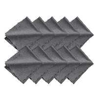 دستمال تمیز کننده دوربین و گوشی کی اند اف مدل Microfiber Cleaning بسته 10 عددی