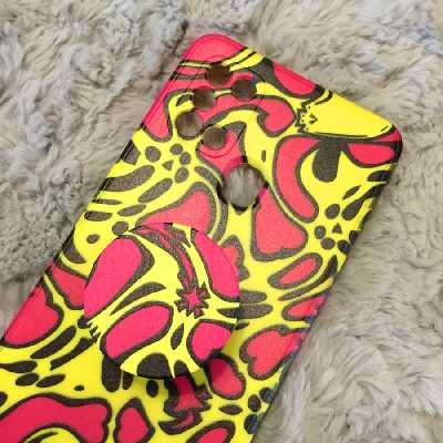 کاور کد A7602 مناسب برای گوشی موبایل سامسونگ Galaxy A21s به همراه پایه نگهدارنده