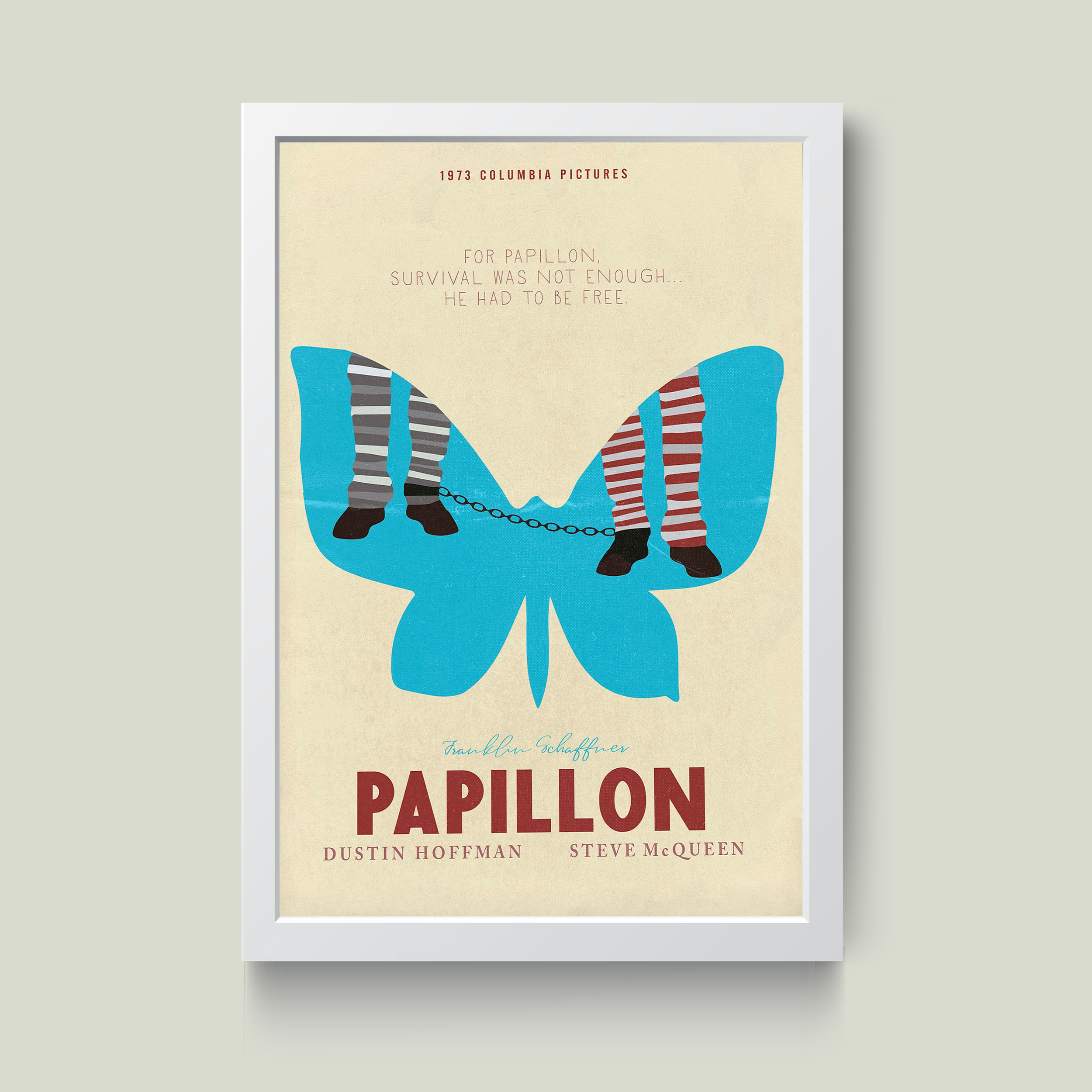 تابلو مدل Papillon کدS2921-w
